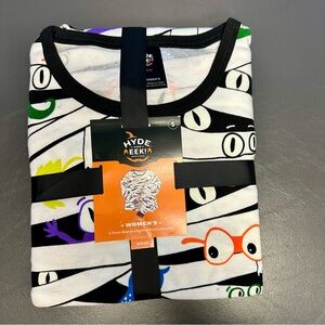 Hyde & Eek! Women's Colorful Eye Print Pajama Set